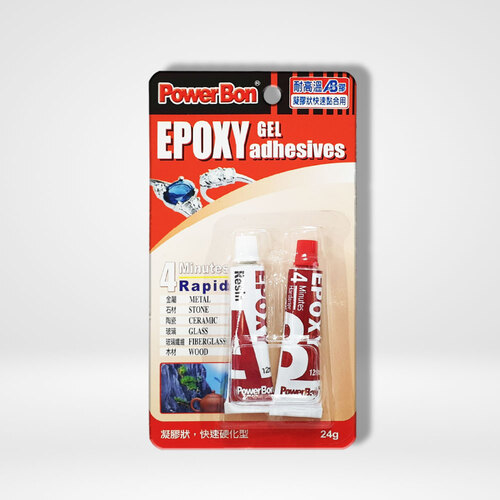 Epoxy Adhesives Gel - 4 mins Rapid  |Epoxy Resin  <br/>環氧樹脂