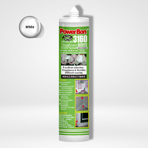 Toughness Acrylic Sealant  |Consturction Adhesives <br/>建築用膠